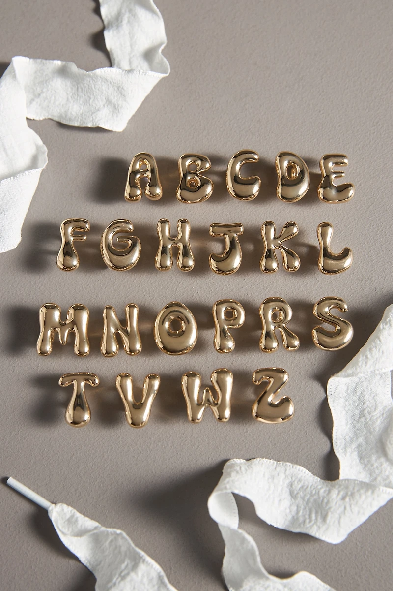 Monogram Charm Shoe Laces