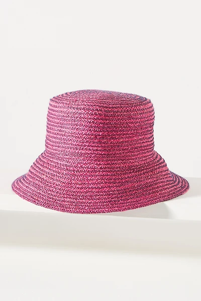 Lola Hats Piquillo Straw Bucket Hat