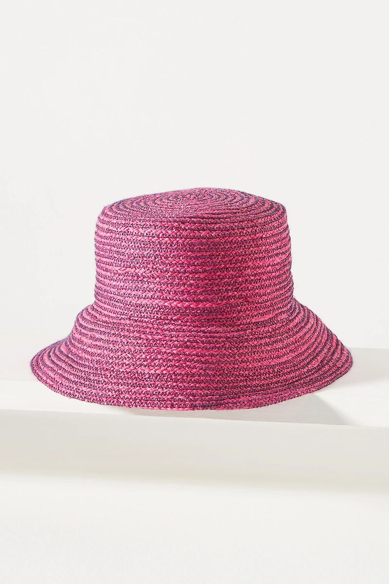 Lola Hats Piquillo Straw Bucket Hat