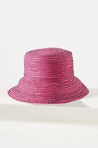 Lola Hats Piquillo Straw Bucket Hat