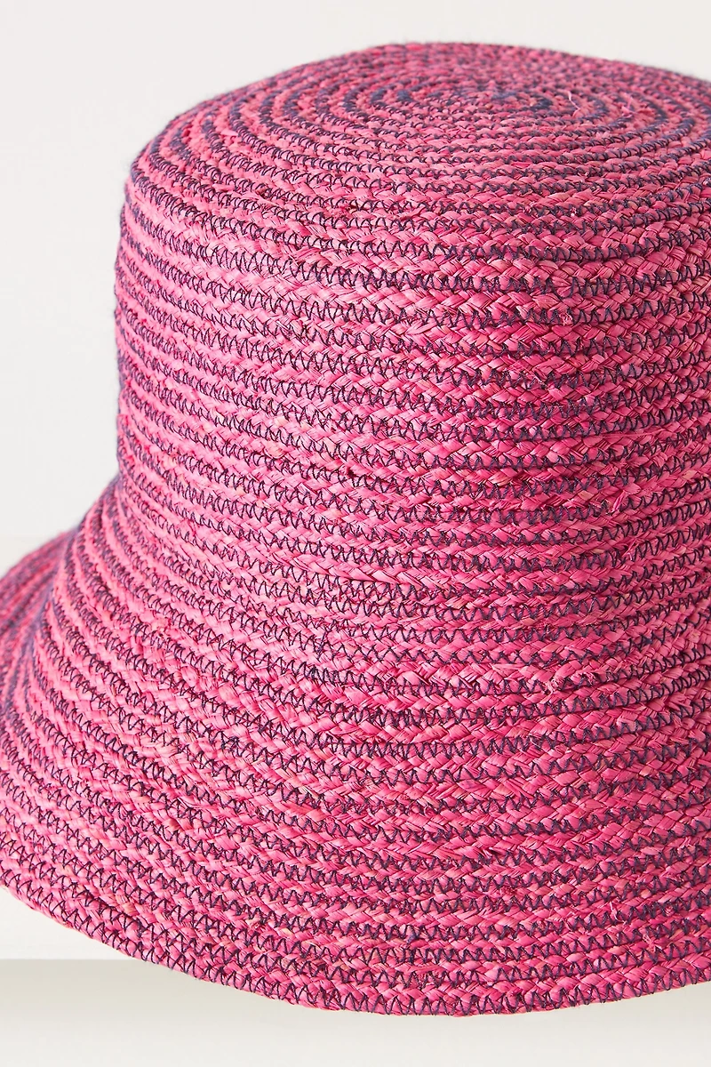 Lola Hats Piquillo Straw Bucket Hat