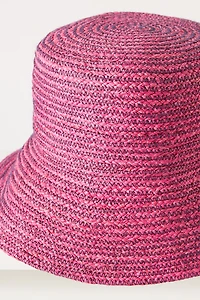 Lola Hats Piquillo Straw Bucket Hat