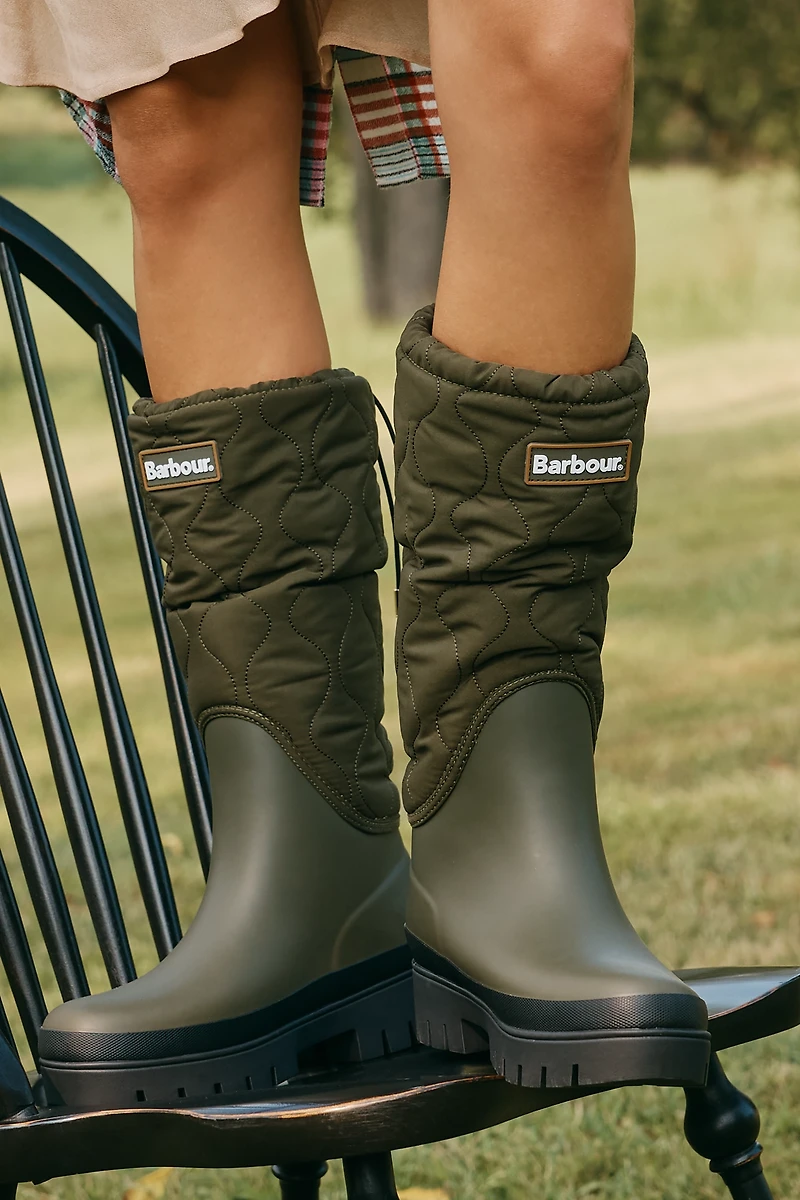Barbour Marnie Quilted Wellington Boots