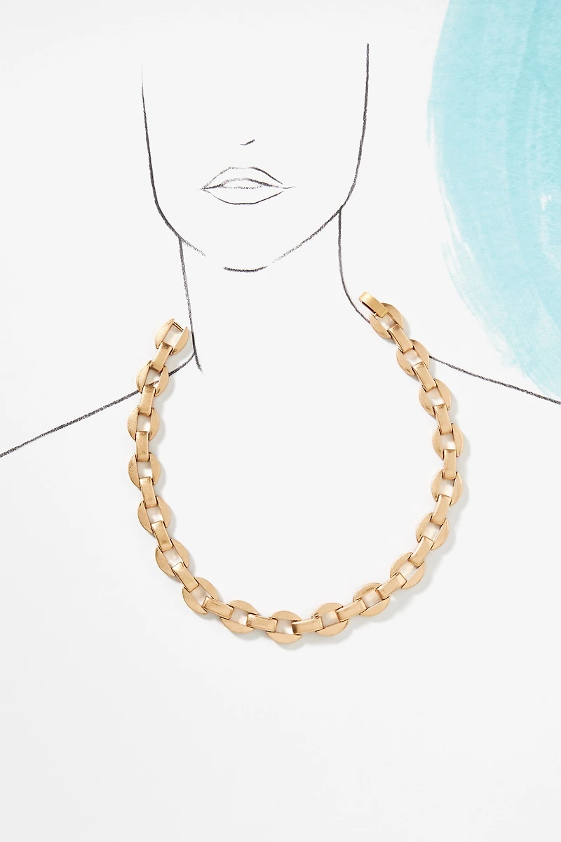 Chunky Pop Tab Necklace