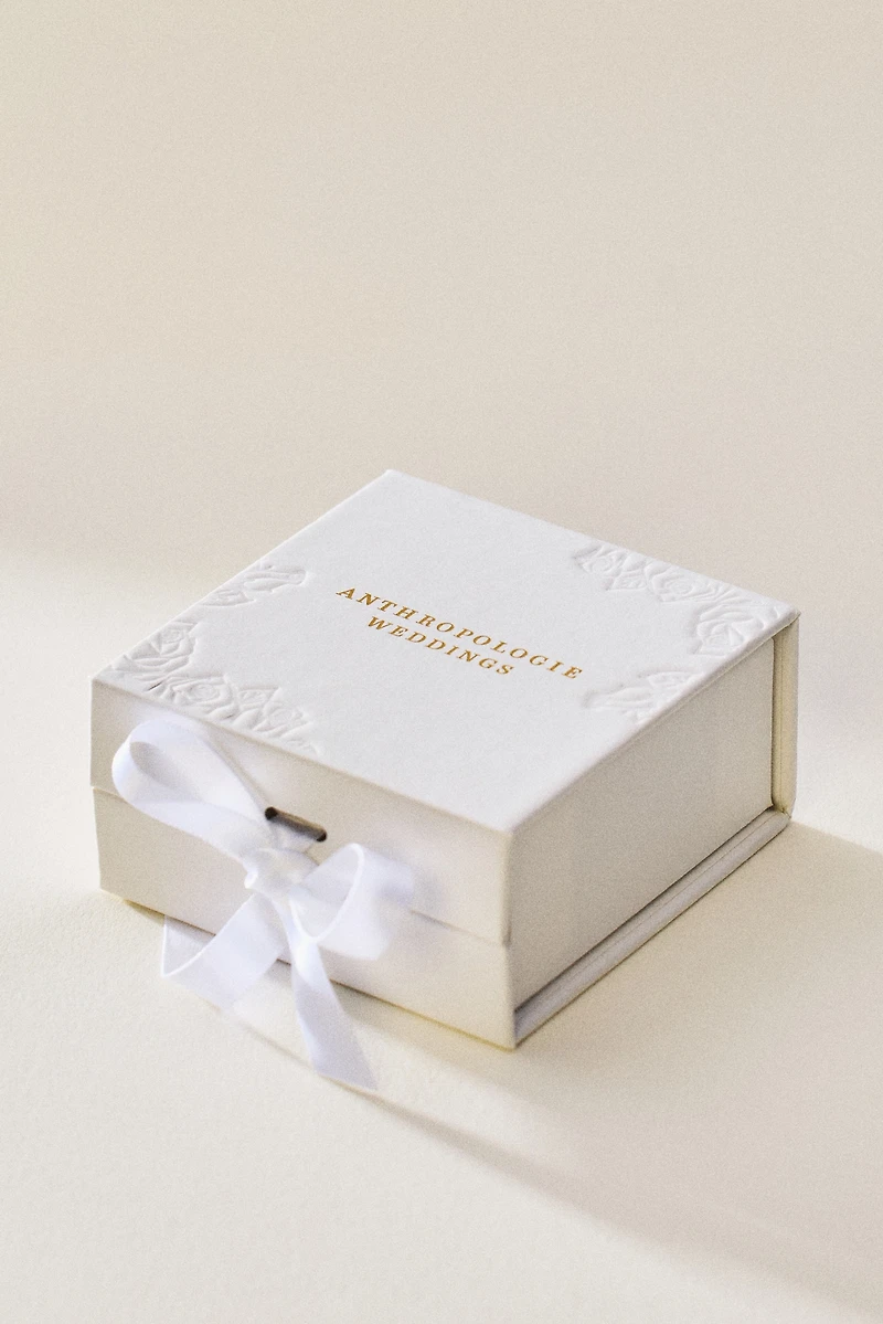 By Anthropologie Weddings Pendant Necklace Gift Box