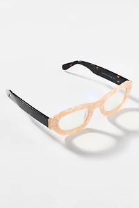 Elite Eyewear Chunky Translucent Blue Light Readers