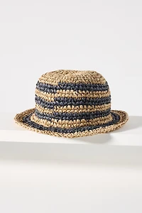 Friends of Hat Co Bingin Raffia Bucket