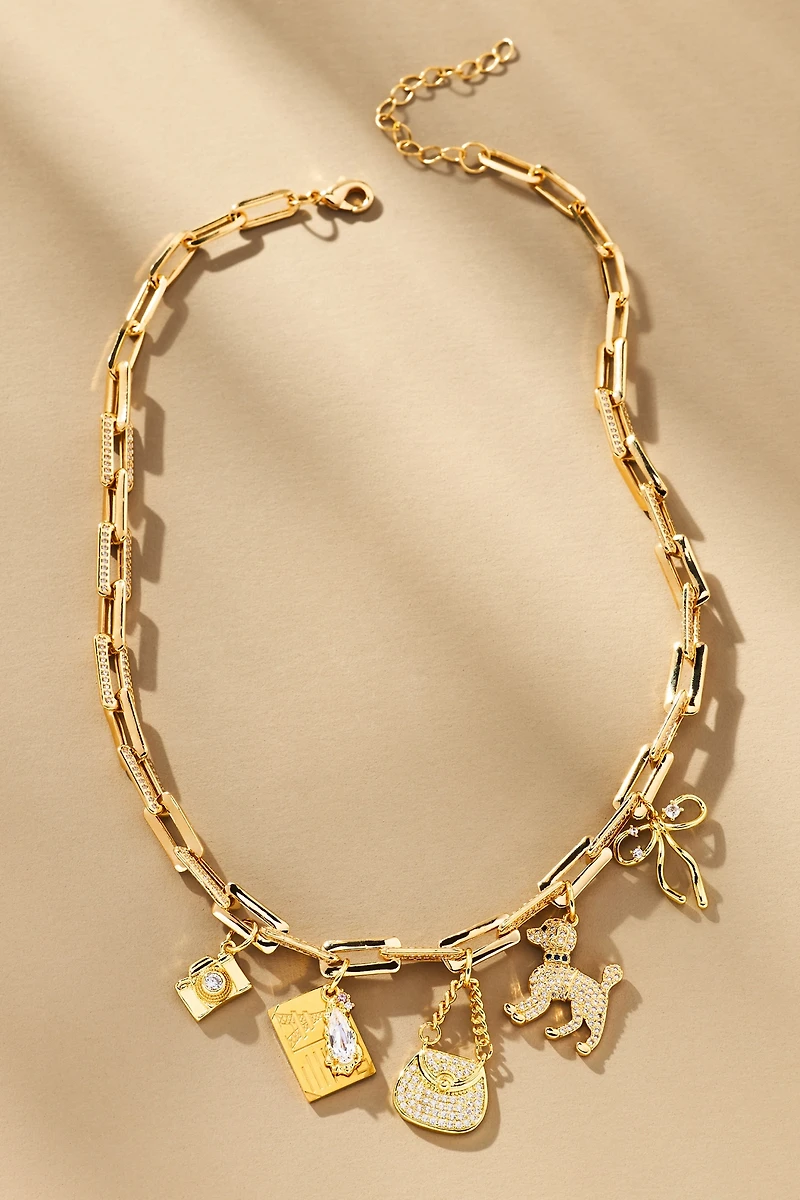 Boxbar Dainty The It Girl Charm Necklace
