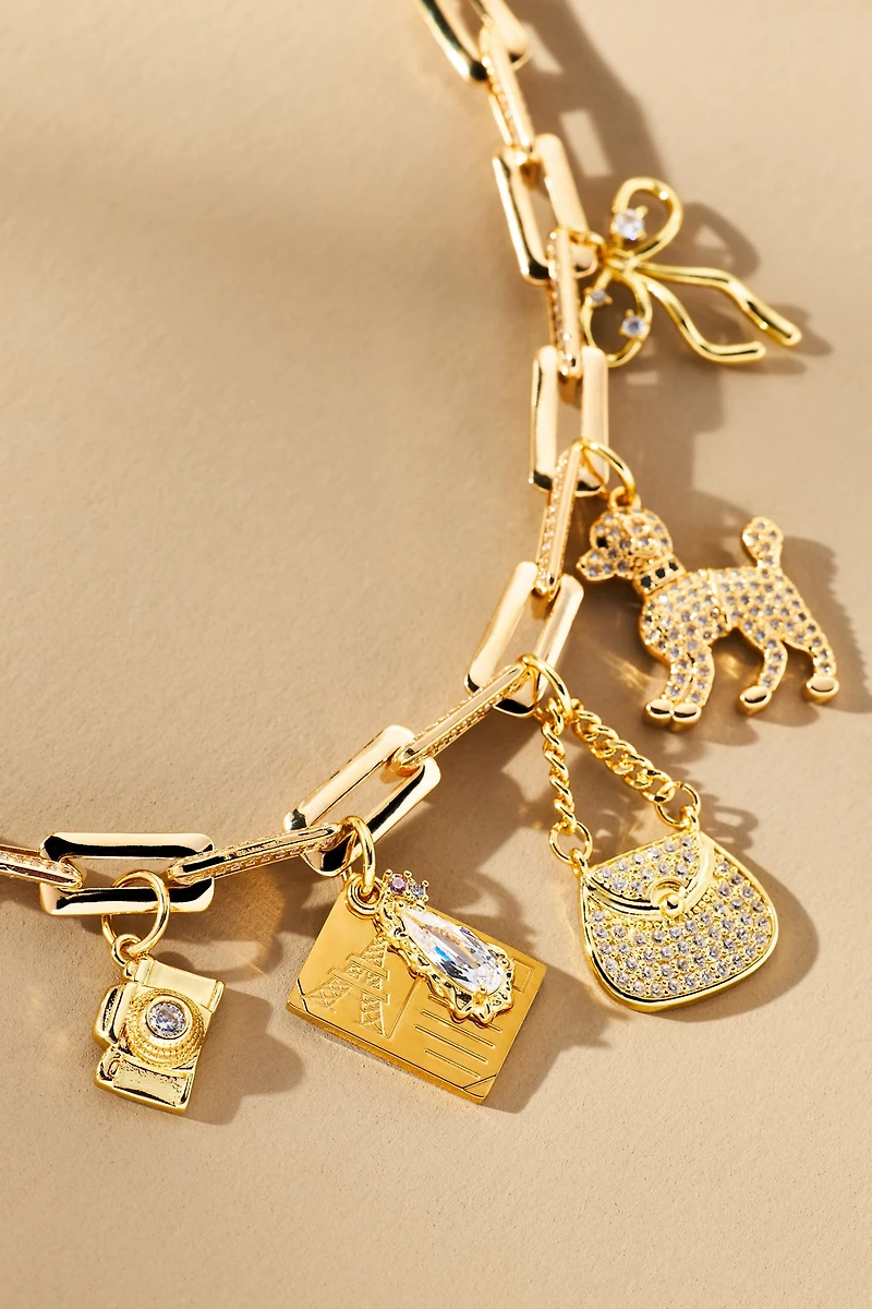 Boxbar Dainty The It Girl Charm Necklace