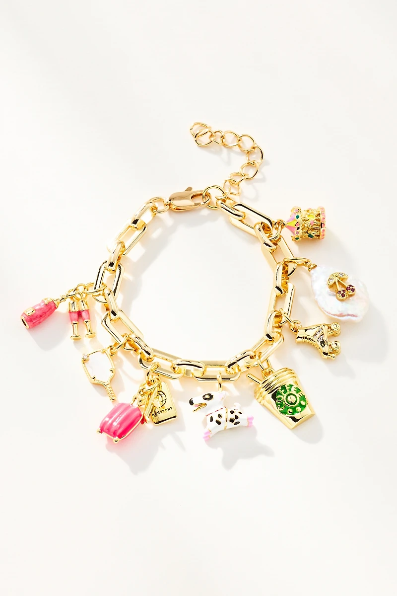 Boxbar Jet Setter Charm Bracelet