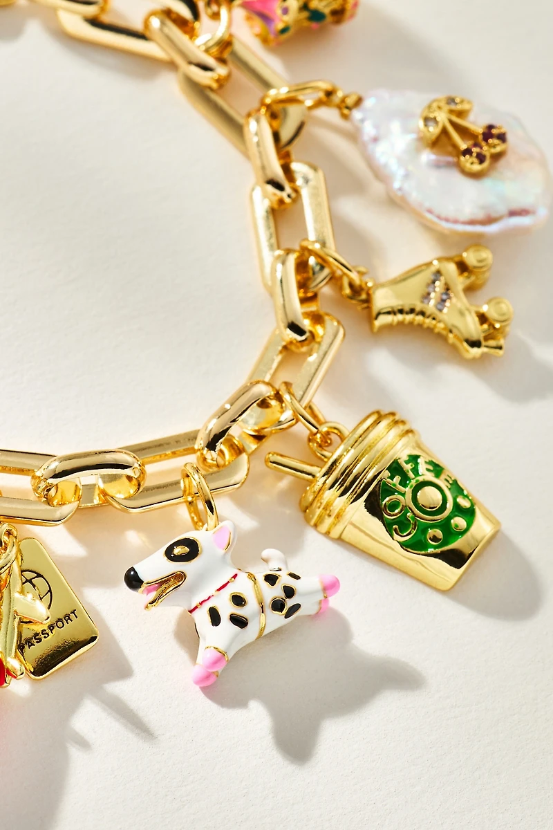 Boxbar Jet Setter Charm Bracelet