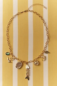Boxbar Dainty Take a Hike Charm Necklace