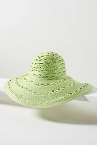 San Diego Hat Co. Sierra Straw Wide-Brim Floppy