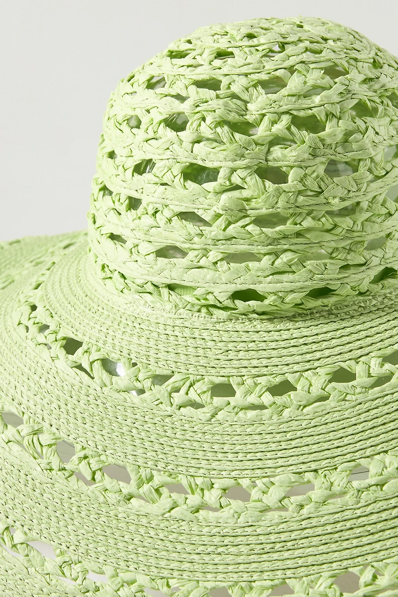 San Diego Hat Co. Sierra Straw Wide-Brim Floppy