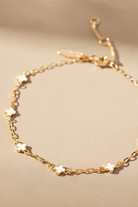 Clover Chain Wrap Bracelet