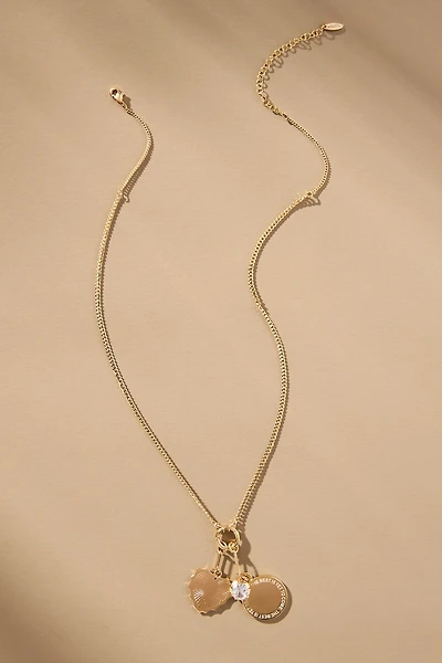 Delicate Charm Cluster Necklace