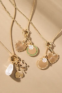 Delicate Charm Cluster Necklace