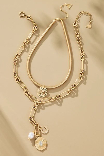 Chunky Pearl Chain Necklace