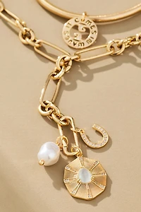 Chunky Pearl Chain Necklace