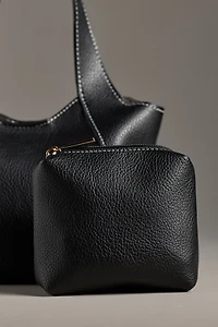 By Anthropologie Mini Faux-Leather Tote