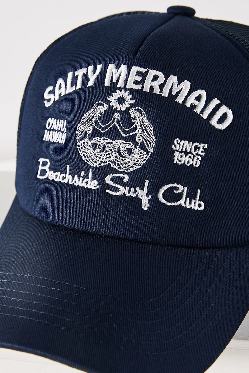 Worn/West Salty Mermaid Trucker Hat