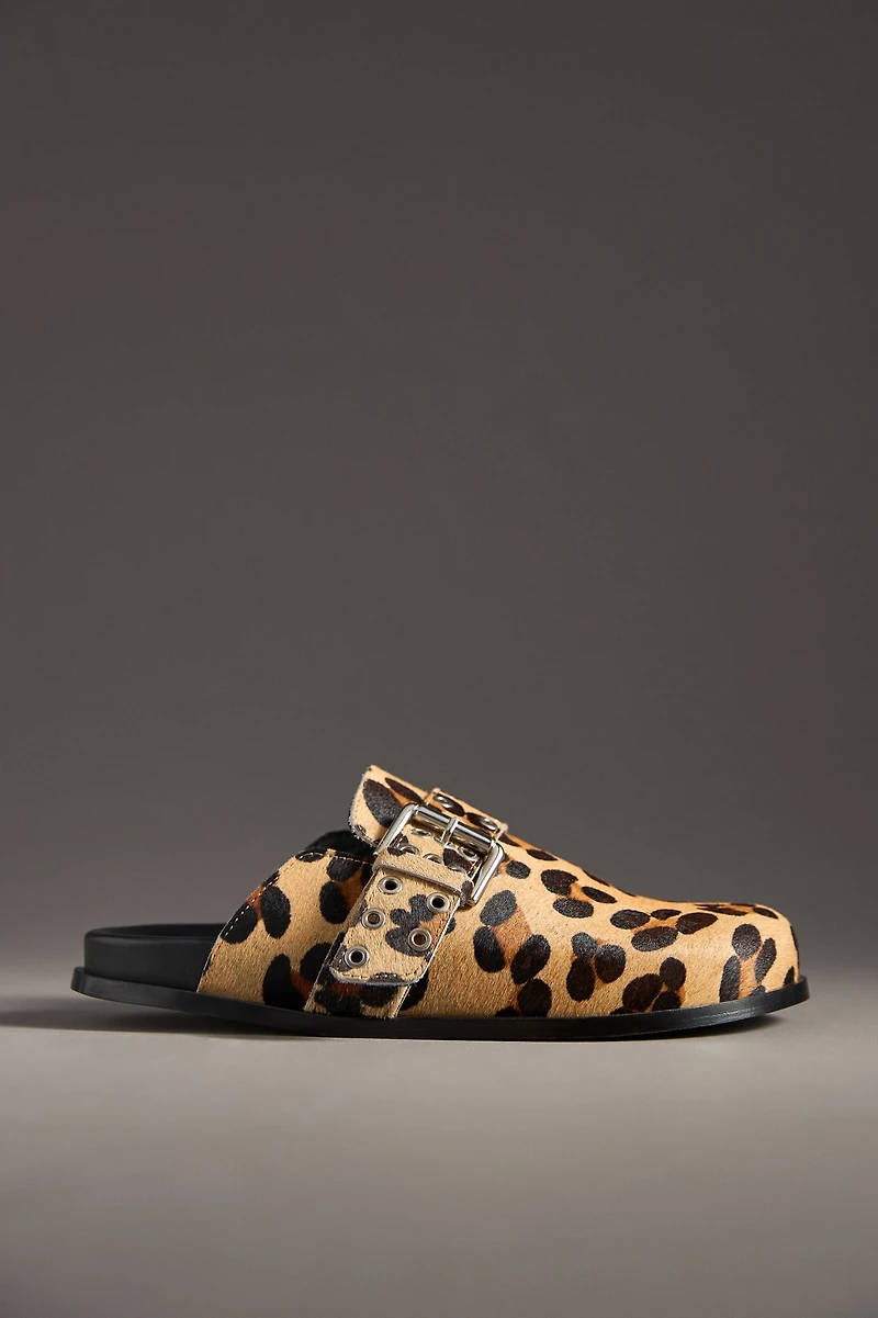 ALOHAS Halia Buckle Slip-On Mules