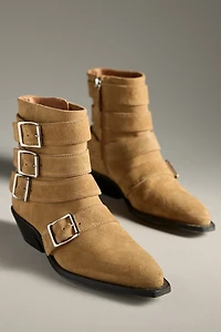 ALOHAS Eras Suede Leather Ankle Boots