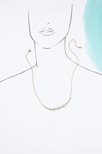NADRI Rare Jewels Frontal Necklace