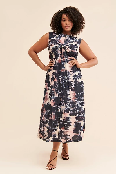 Eloquii Twisted Knit Dress