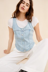 Madewell Avi Denim Top