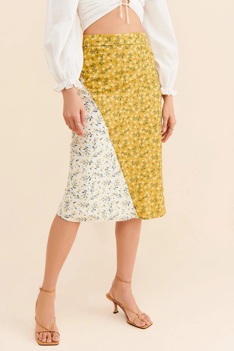 Hutch Spliced Slip Skirt