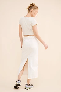Madewell Carpenter Maxi Skirt