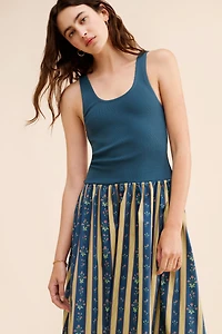 WeWoreWhat Scoop Tank Midi Dress