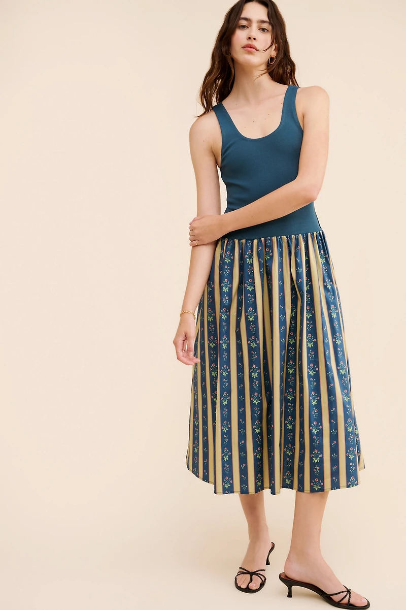 WeWoreWhat Scoop Tank Midi Dress