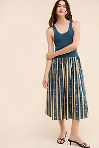 WeWoreWhat Scoop Tank Midi Dress