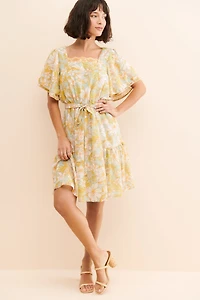 Rachel Parcell Chiffon Floral Dress