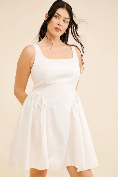 Eloquii Bow Back Mini Dress