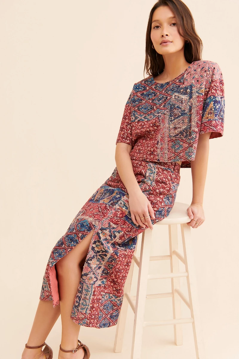 Nikita Mhaisalkar Printed Deco Blouse