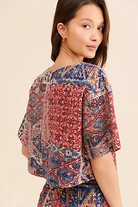 Nikita Mhaisalkar Printed Deco Blouse