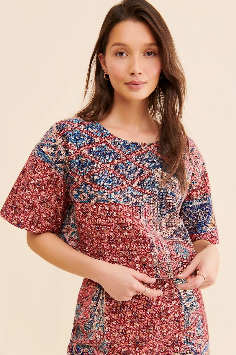 Nikita Mhaisalkar Printed Deco Blouse