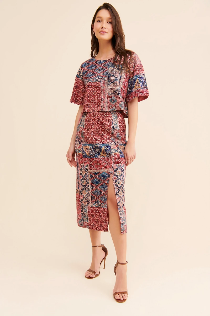 Nikita Mhaisalkar Printed Deco Blouse