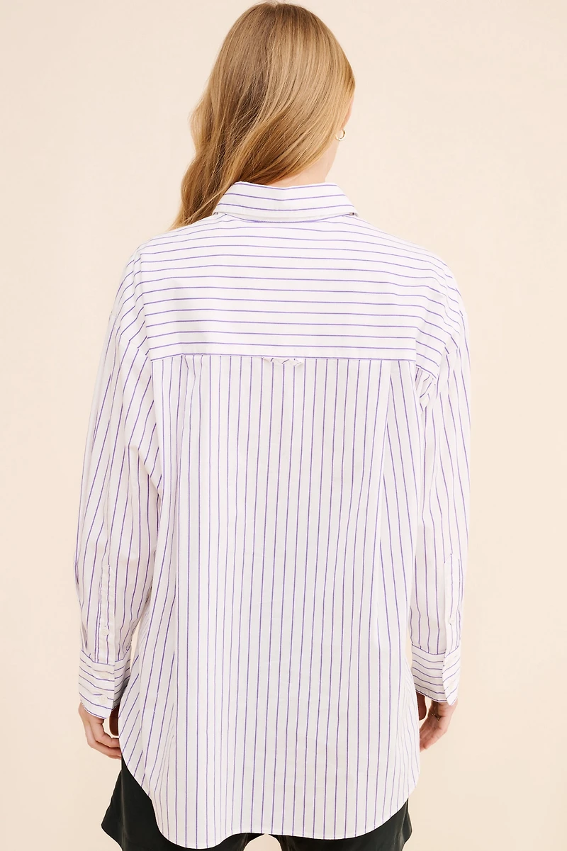 Pistola Rena Buttondown Tunic Shirt