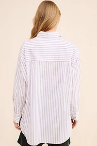 Pistola Rena Buttondown Tunic Shirt