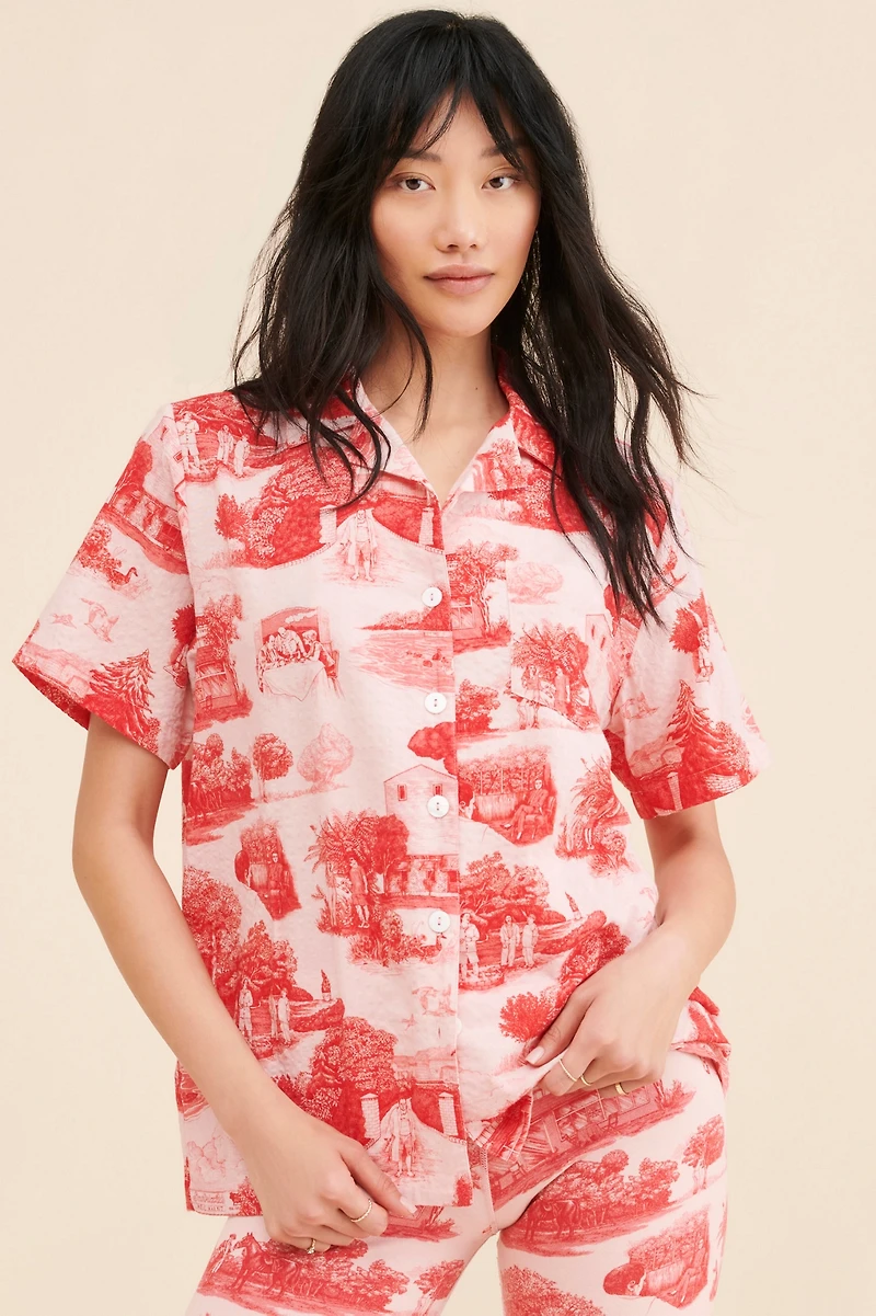 Rachel Antonoff James Printed Shirt