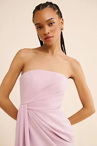 Halston Strapless Nitara Dress