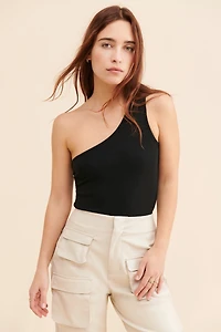 4th & Reckless Charla One-Shoulder Bodysuit