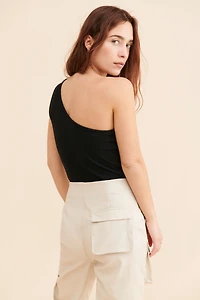 4th & Reckless Charla One-Shoulder Bodysuit