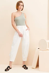 4th & Reckless Charla One-Shoulder Bodysuit