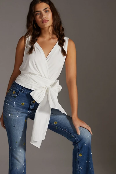 Sunday Brooklyn V-Neck Wrap Top