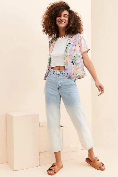 [BLANKNYC] Toned Down Wide Leg Jeans